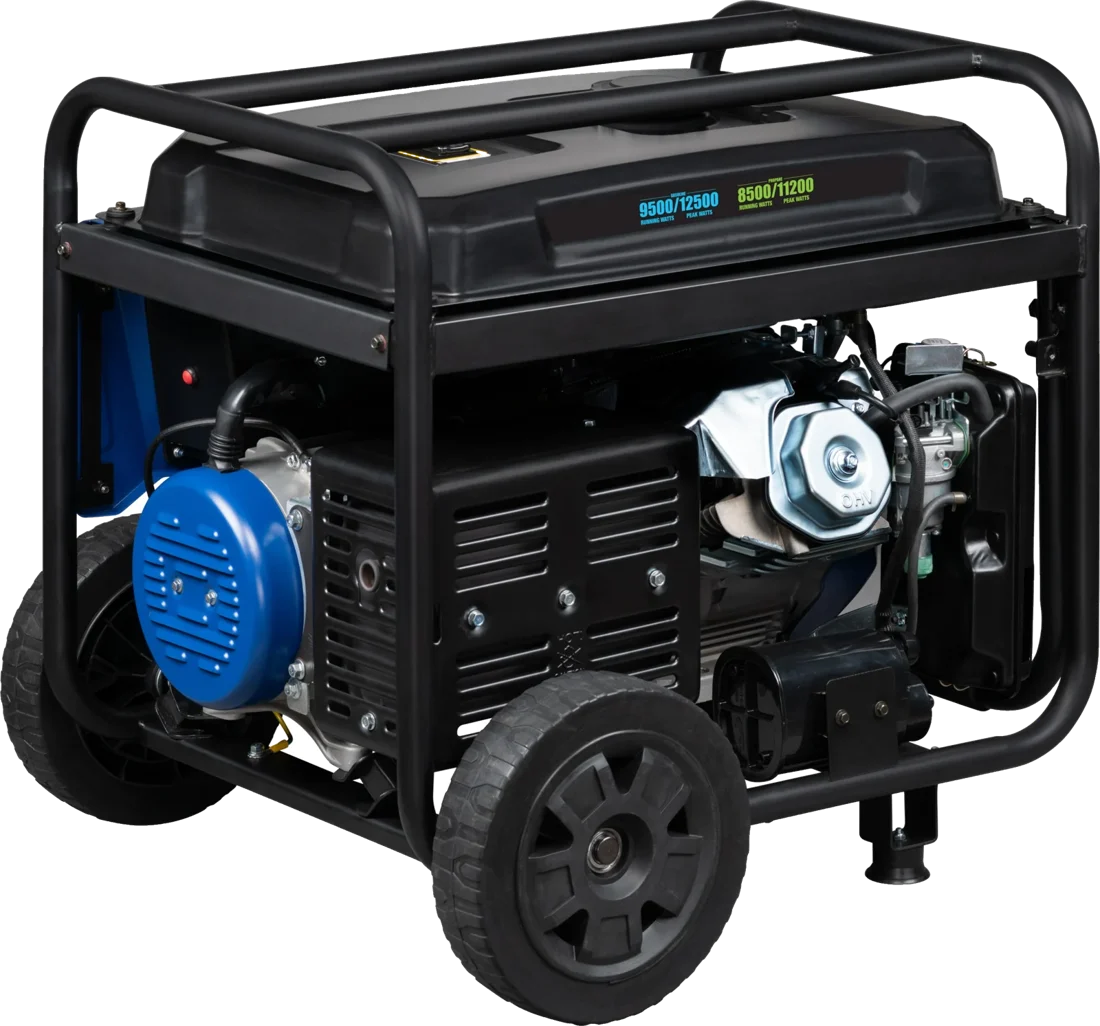 Lado del alternador de la WGen9500DF, foto oficial